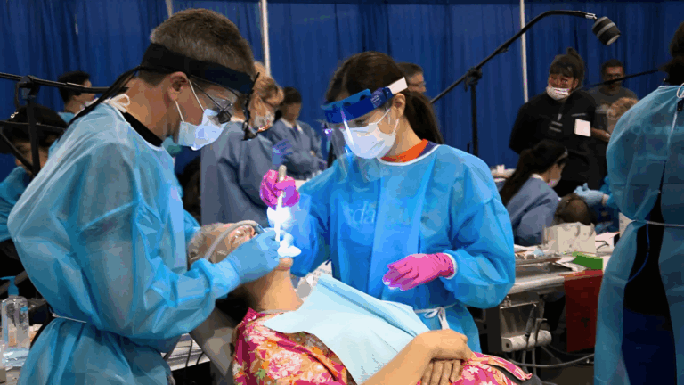Dr. John Vellequette, DDS, at the CDA charity event, dedicated to advancing dental care through compassionate treatment, education, and mentorship.